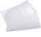 Clear Adhesive Top Loading Packing List Clear Shipping Pouches (Clear) 6" x 9"